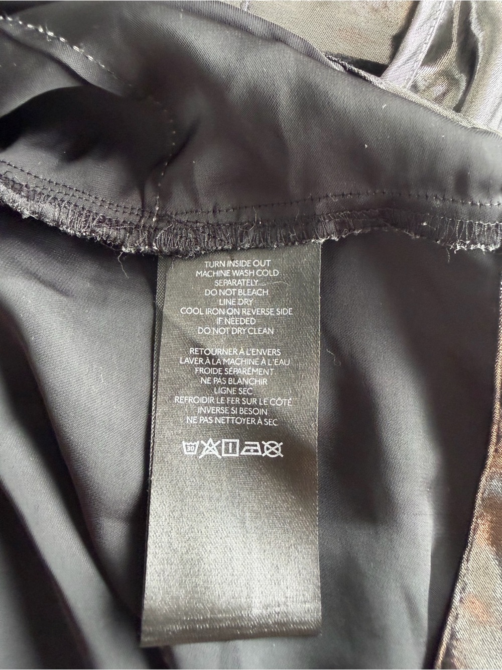 Anthropologie Metallic Silver V-Neck Tiered Maxi Dress - Picture 4 of 5